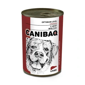 CANIBAQ Classic konzerva pro psy játra 415g